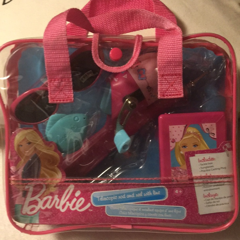 Child Barbie Fishing kit